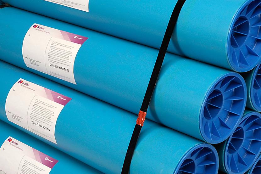 rolls of nafion sulfonic membranes in cases